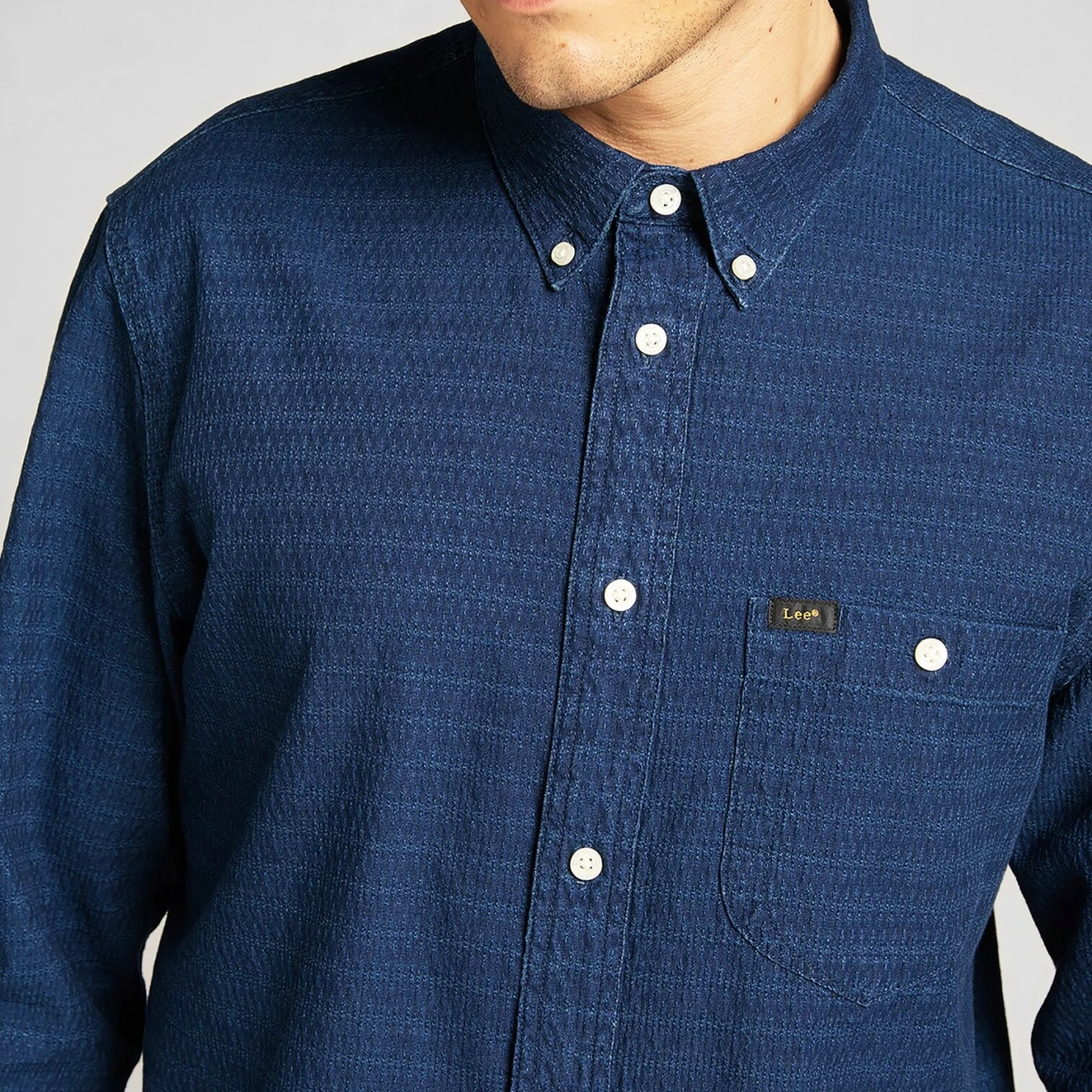 Lee Riveted Shirt - Indigo 4 Lee Riveted Shirt - Indigo – Bild 2