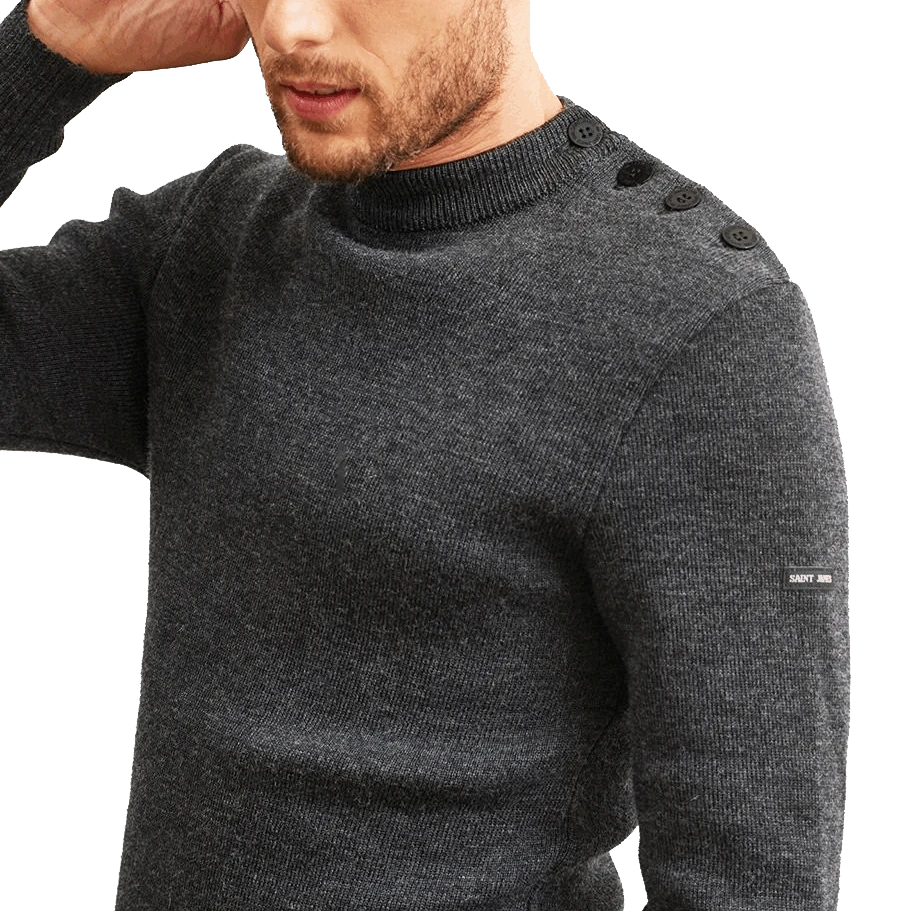 Saint James Matelot 1 U - Gris 4 Saint James Matelot 1 U - Gris – Bild 2