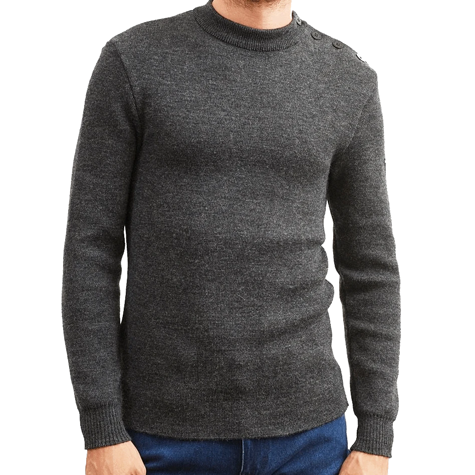 Saint James Matelot 1 U - Gris 6 Saint James Matelot 1 U - Gris – Bild 4