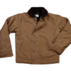 Pike Brothers 1944 N1-Deck Jacket Khaki Brown Waxed