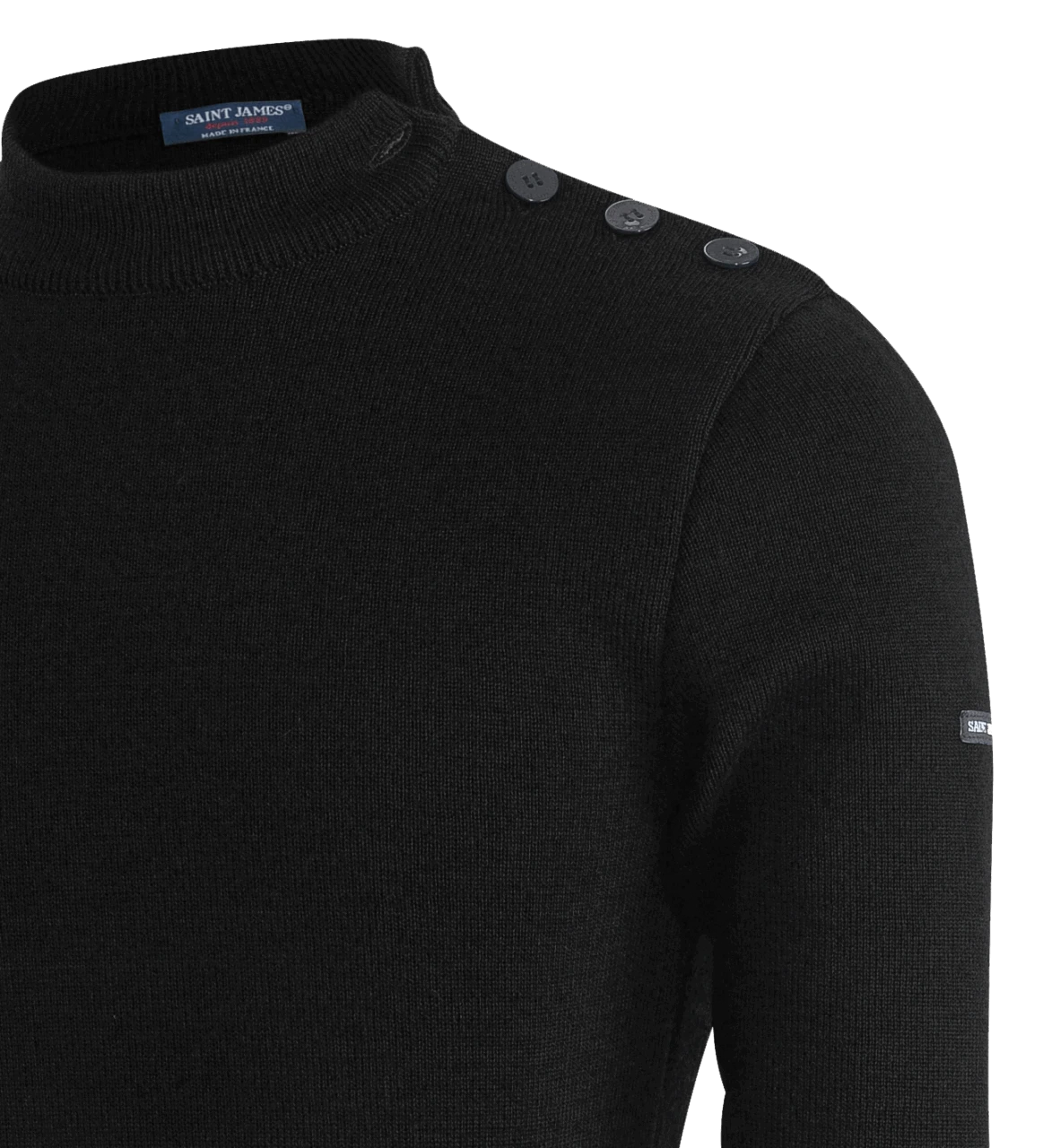 Saint James Matelot 1 U - Noir 4 Saint James Matelot 1 U - Noir – Bild 2