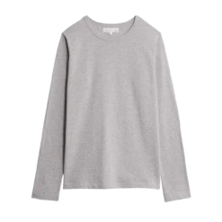 Merz B. Schwanen 1950's Longsleeve -Shirt - Grey