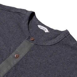 Pike Brothers 1927 Henley Shirt Long Sleeve - Iron Grey -Günstiges Filson Geschäft 1927 Henley Shirt iron grey 2 1280x1280