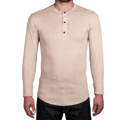Pike Brothers 1927 Henley Shirt Long Sleeve - Oatmeal -Günstiges Filson Geschäft 1927HenleyShirt oatmeal 01web ID 13215 1280x1280