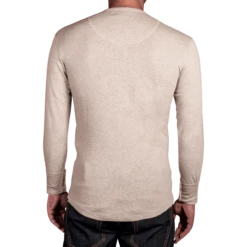Pike Brothers 1927 Henley Shirt Long Sleeve - Oatmeal -Günstiges Filson Geschäft 1927HenleyShirt oatmeal 02web ID 13216 1280x1280