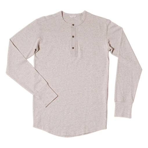 Pike Brothers 1927 Henley Shirt Long Sleeve - Ecru -Günstiges Filson Geschäft 1927 Henley Shirt ecru melange 3 Gross ID 13008 1280x1280
