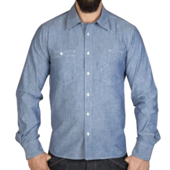 Pike Brothers 1937 Roamer Shirt Blue Chambray
