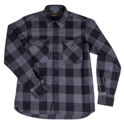 Pike Brothers 1943 CPO Shirt Buffalo Flannel - Grey Check