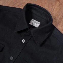 Pike Brothers 1943 CPO Shirt - Black Wool -Günstiges Filson Geschäft 1943 CPO Shirt black wool 8 Gross ID 13873 1280x1280