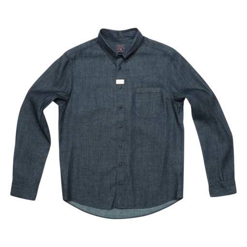 BLUE DE GENES Sandro Halong Shirt - Denim Blue -Günstiges Filson Geschäft 60223 Sandro Halong Shirt denim blue 1 1280x1280
