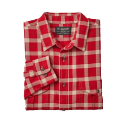 Filson LT Alaskan Guide Shirt Red/cream -Günstiges Filson Geschäft Alaska LT Red beige 3 1280x1280