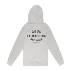 Deus Amsterdam Address Hoodie - Grey Marle