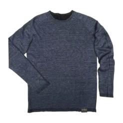 Seldom Aragon Leinen Rundhalspullover- Jeans