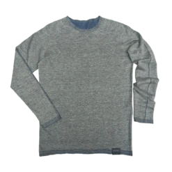 Seldom Aragon Leinen Rundhalspullover - Stein