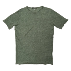 Seldom Aragon Leinen Kurzarmshirt - Grün