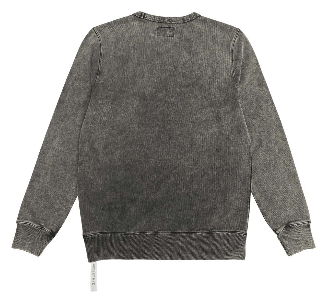 Bowery NYC - Diagonal Crew Sweat - Acid Black 5 Bowery NYC - Diagonal Crew Sweat - Acid Black – Bild 3