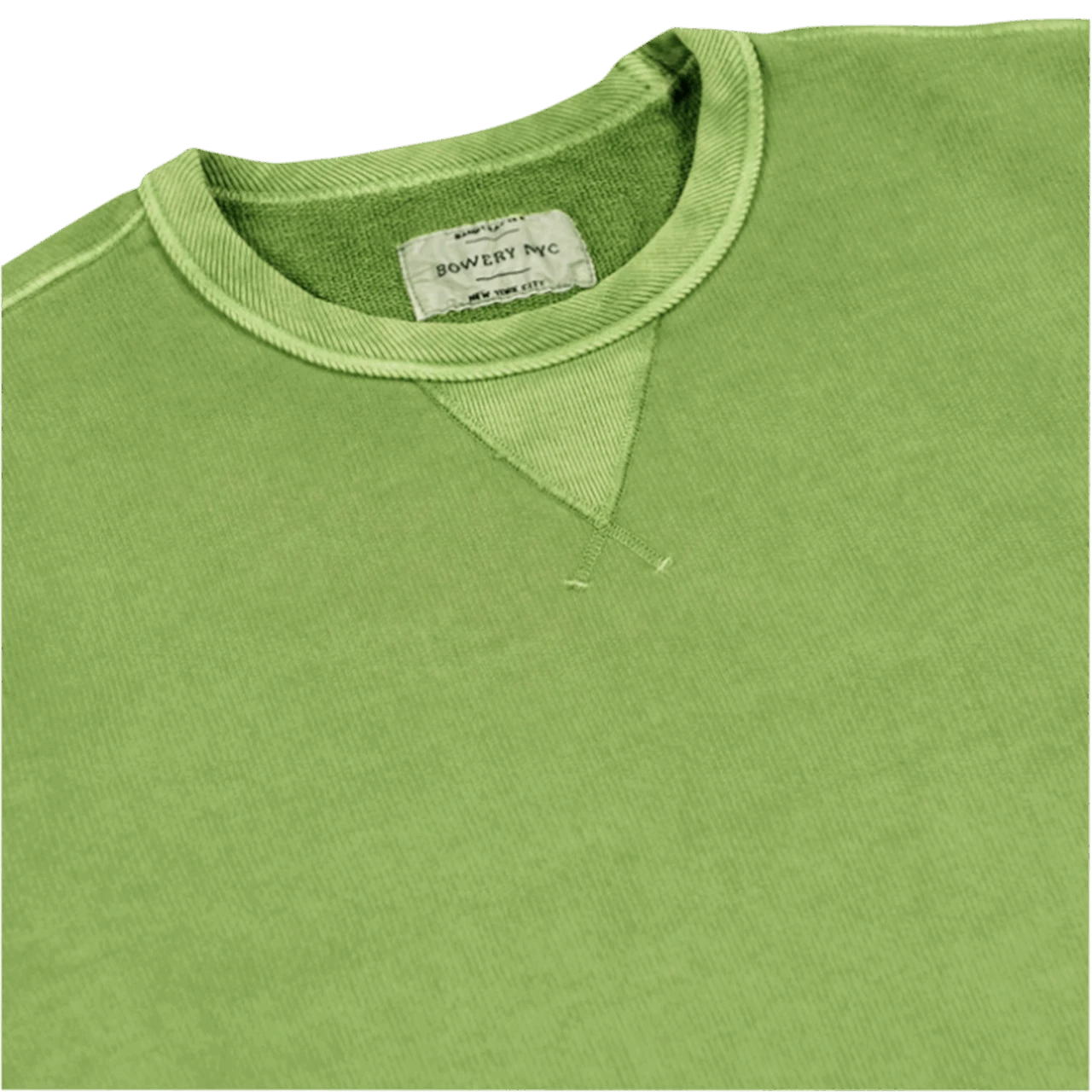 Bowery NYC - Crew Sweat - Kiwi 4 Bowery NYC - Crew Sweat - Kiwi – Bild 2