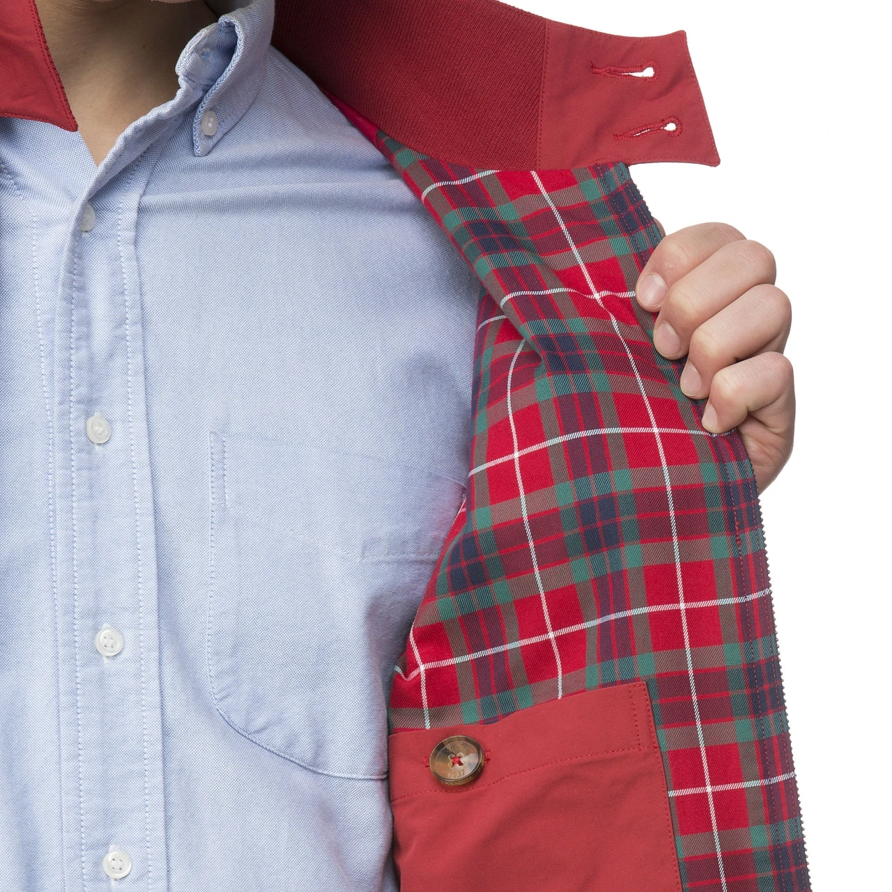 Baracuta G9 Jacke - Dark Red 5 Baracuta G9 Jacke - Dark Red – Bild 3