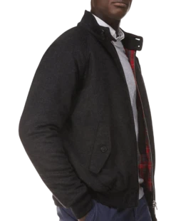 Baracuta G9 Jacke Melton - Charcoal -Günstiges Filson Geschäft BRCPS0765UT2448 Melton 4mfl1HRglYAFQy 1280x1280