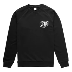 Deus Biarritz Address Crew - Black