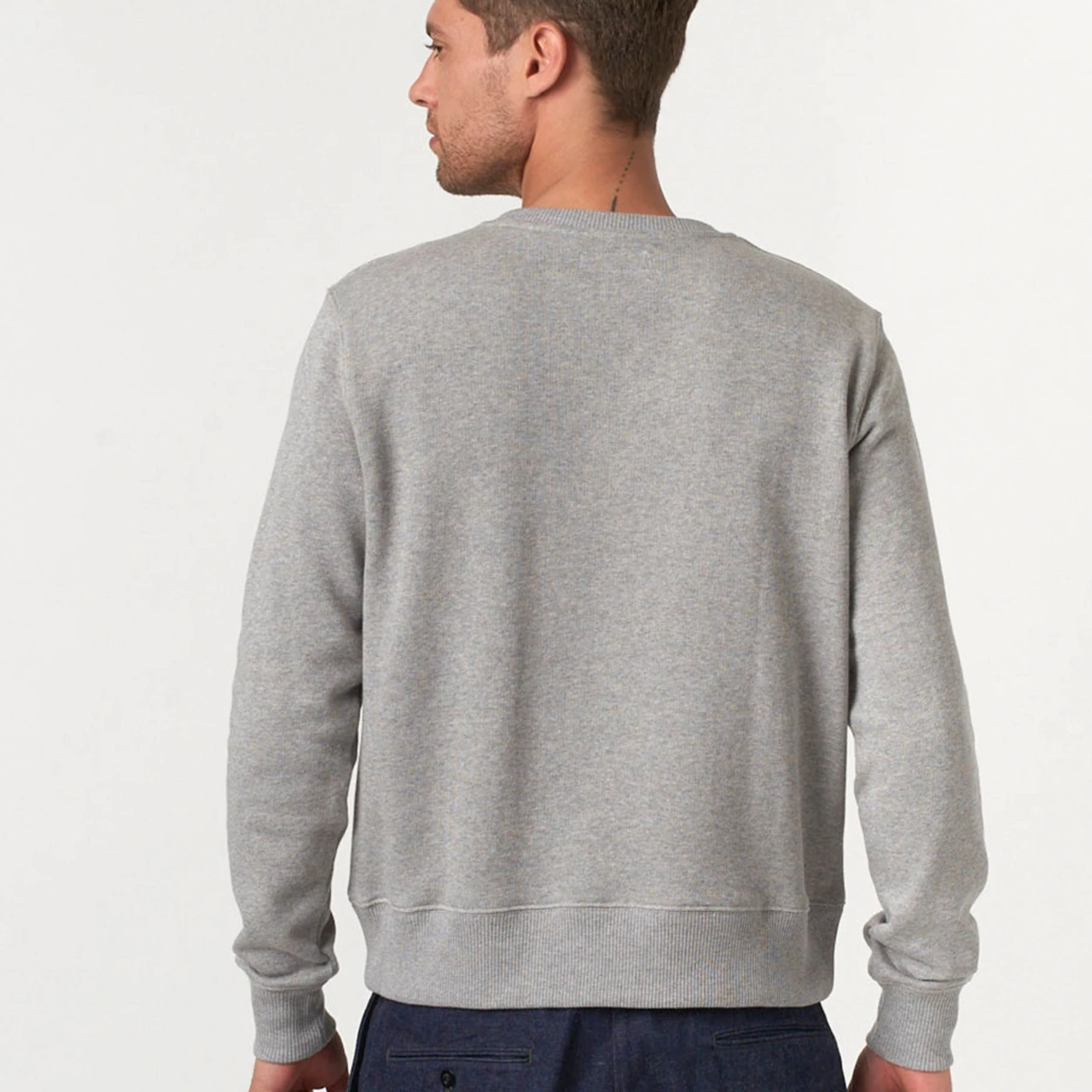 Merz B. Schwanen G.B. Sweatshirt Oversized - Grey Mel. 6 Merz B. Schwanen G.B. Sweatshirt Oversized - Grey Mel. – Bild 4