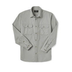 Filson Chino Twill Shirt - Fog