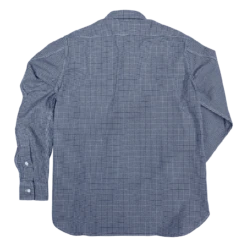 Tellason Clampdown Shirt - Pepita -Günstiges Filson Geschäft Clampdown Shirt 3338 pepita blue back 1280x1280