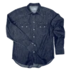 Tellason Cowboy Shirt - Raw / No Wash -Günstiges Filson Geschäft Cowboy Shirt denim front 1280x1280