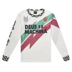 Deus Curlewis Moto Jersey - White