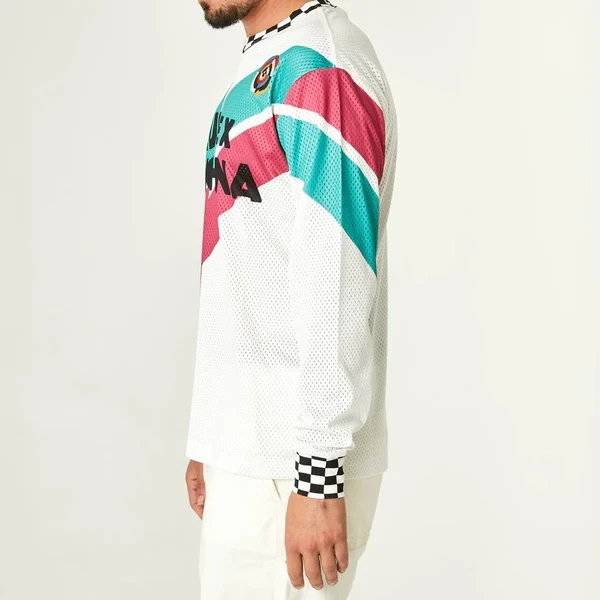 Deus Curlewis Moto Jersey - White 4 Deus Curlewis Moto Jersey - White – Bild 2