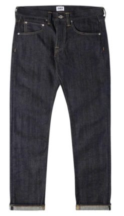 Edwin ED 55 Rainbow Selvage Unwashed