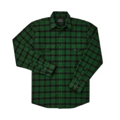 Filson Alaskan Guide Shirt Bottle Green-black