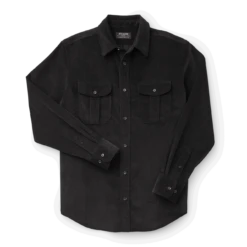 Filson Wale Corduroy Shirt - Black