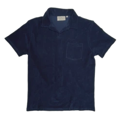 Seldom Frottee Polo - Marine