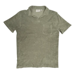 Seldom Frottee Polo - Olive