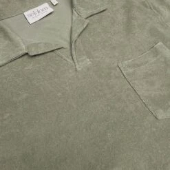 Seldom Frottee Polo - Olive -Günstiges Filson Geschäft Frottee Polo olive 2 1280x1280