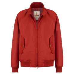 Baracuta G9 Jacke - Dark Red