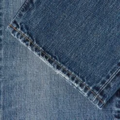 Edwin Loose Straight 12,6oz Yoshiko Denim Washed Cotton Blue -Günstiges Filson Geschäft I030692 LOOSE STRAIGHT JEANS Blue mid dark wash 2 1280x1280