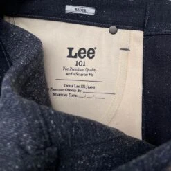 LEE 101 Rider Recycled Blue Weft - Dark Indigo -Günstiges Filson Geschäft LEE 101 Rider recyceled blue3 1280x1280