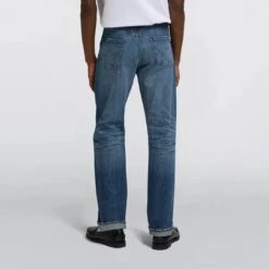 Edwin Loose Straight 12,6oz Yoshiko Denim Washed Cotton Blue -Günstiges Filson Geschäft LOOSE STRAIGHT Blue mid dark wash 1 1280x1280