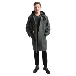 Gloverall Monty Duffle Coat - Grey -Günstiges Filson Geschäft MC5750OriginalMonty Grey52front 700x 1280x1280
