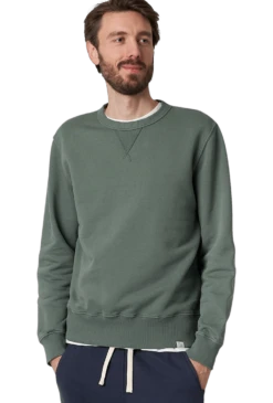 Merz B. Schwanen G.B. Sweatshirt - Green Stone -Günstiges Filson Geschäft MerzBSchwanen Sweatshirt greenStone 2 1280x1280