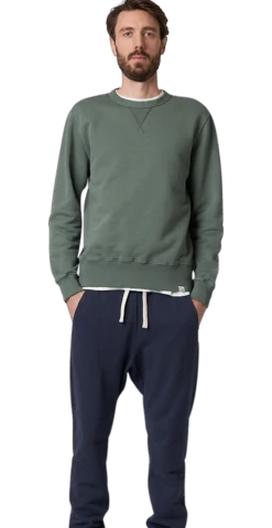 Merz B. Schwanen G.B. Sweatshirt - Green Stone -Günstiges Filson Geschäft MerzBSchwanen Sweatshirt greenStone 6 1280x1280