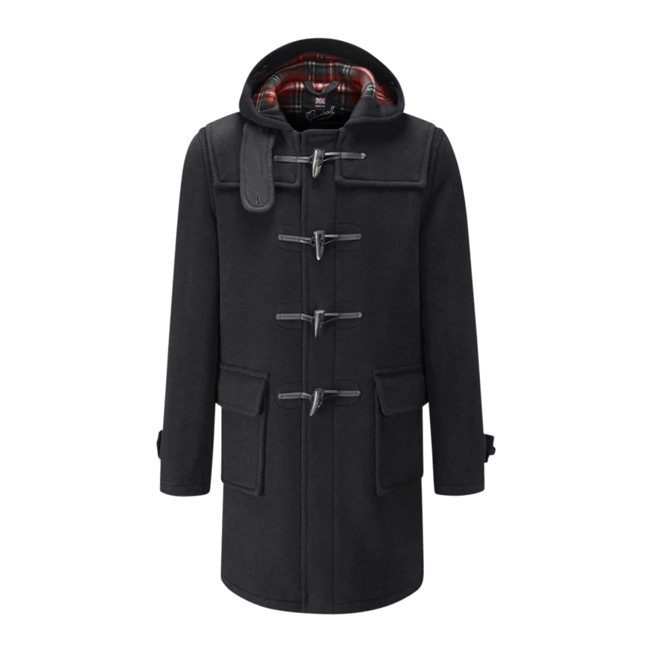 Gloverall Morris Duffle - Black Steward 3 Gloverall Morris Duffle - Black Steward