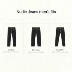 Nudie Jeans Steady Eddie II - Dry Platino -Günstiges Filson Geschäft Nudie Jeans Fits 5 1280x1280