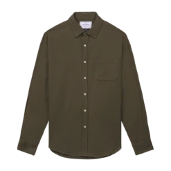 Portuguese Flannel Teca - Olive