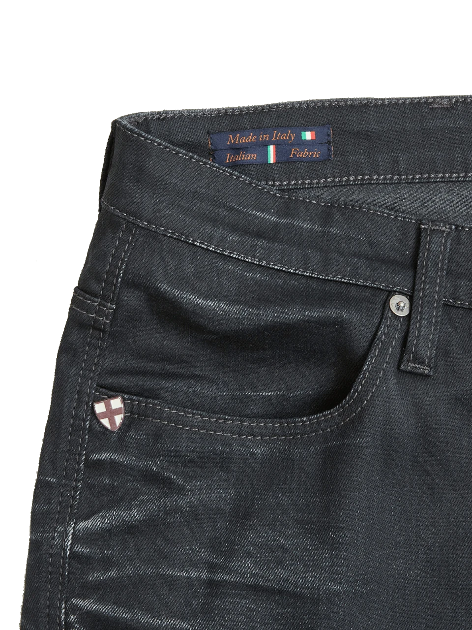 BLUE DE GENES Repi Cana Coated Jeans 4 BLUE DE GENES Repi Cana Coated Jeans – Bild 2