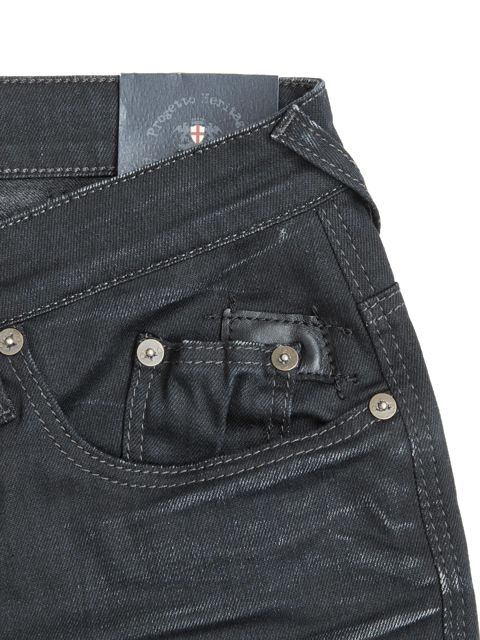 BLUE DE GENES Repi Cana Coated Jeans 5 BLUE DE GENES Repi Cana Coated Jeans – Bild 3