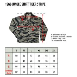 Pike Brothers 1966 Jungle Shirt Tiger Stripe -Günstiges Filson Geschäft SZ 1966 Jungle Shirt Tiger stripe ID 10896 1280x1280