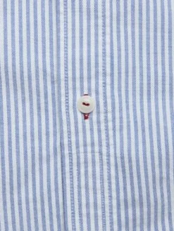 BLUE DE GENES Sandro Oxford Shirt - Blue Stripe -Günstiges Filson Geschäft Sandro stripe6 1 1280x1280